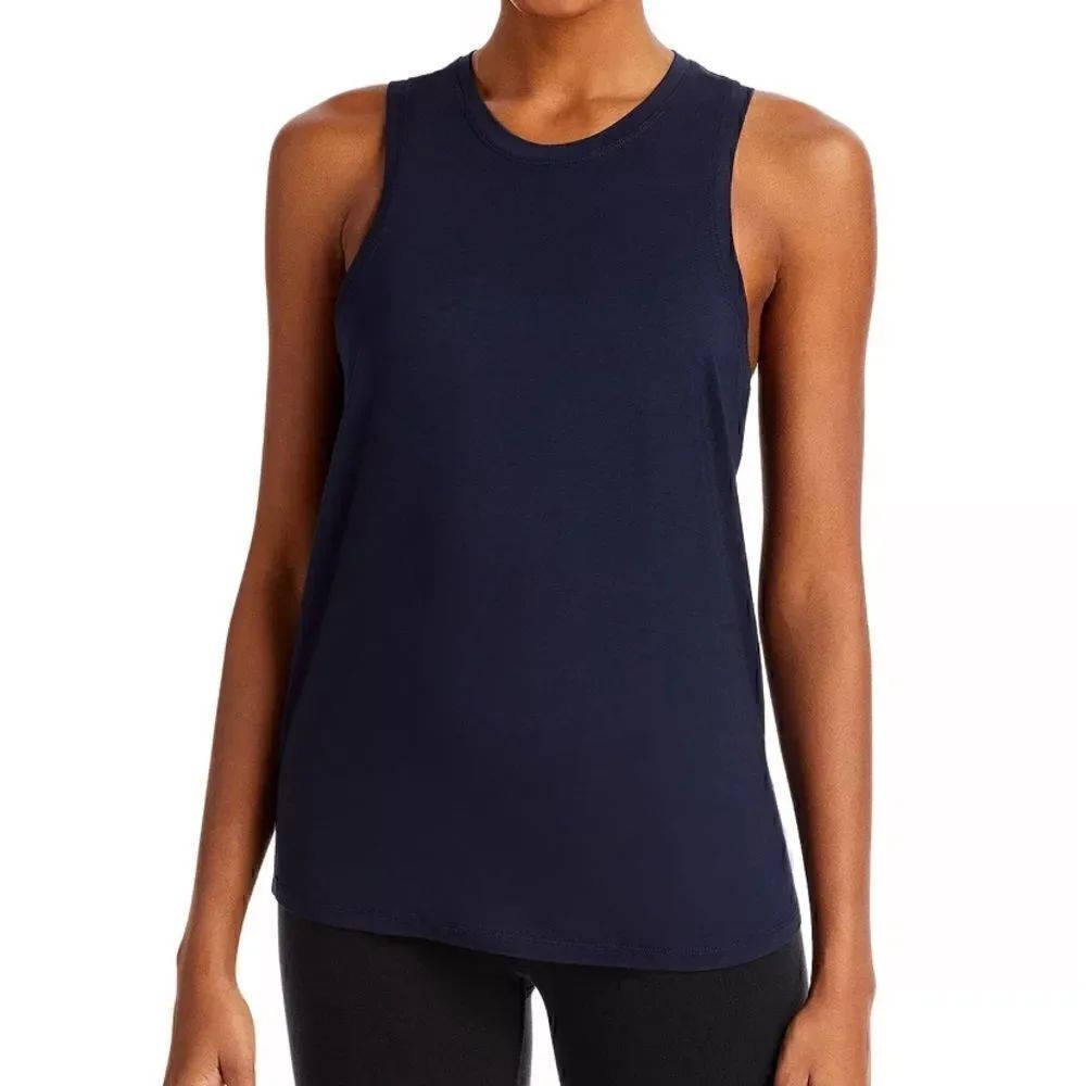[splits 59] navy racer back tank EUC#2